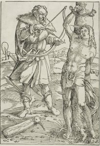 Il martirio di San Sebastiano da Hans Baldung Grien