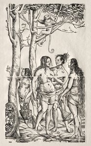 Ottentotti con mandria da Hans Burgkmair