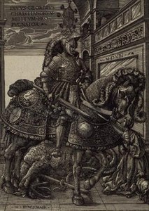 San Giorgio e il drago da Hans Burgkmair