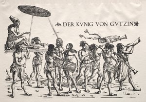 Il re di Cochin da Hans Burgkmair