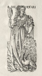 I sette vizi: Superbia, c. 1510 da Hans Burgkmair