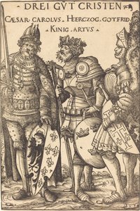 Carlo Magno, Artù e Goffredo