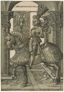 Imperatore Massimiliano I da Hans Burgkmair I