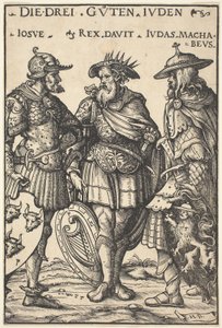 Giosuè, Davide e Giuda Maccabeo da Hans Burgkmair I