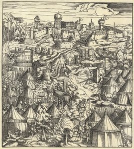 La battaglia di Padova da Hans Burgkmair I