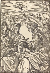 La Sacra Famiglia con Sant