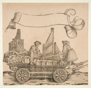 Musica - Regal e Positivo da Hans Burgkmair the Elder