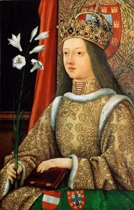 Ritratto di Eleonora del Portogallo 1434-1467, Imperatrice del Sacro Romano Impero da Hans Burgkmair the Elder