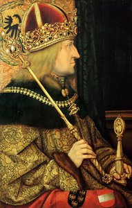 Ritratto di Federico III, Imperatore del Sacro Romano Impero da Hans Burgkmair the Elder