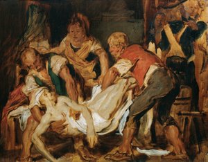 Il recupero del corpo di Jean-Paul Marat da Hans Canon
