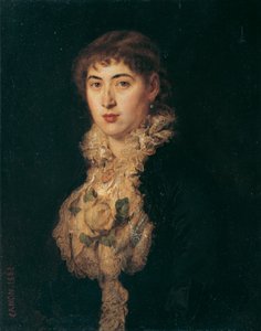 Maria baronessa von Zehmen, nata Fröhlich von Feldau da Hans Canon