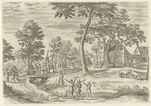 Vista di Eggevoort da Hans Collaert (I)