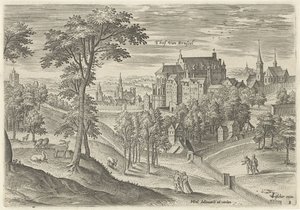 Veduta del Palazzo di Bruxelles