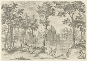 Veduta del Castello di Rivieren