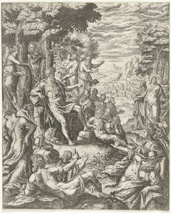 Giovanni Battista predica alla folla