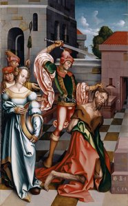 La decapitazione di San Giovanni Battista, 1514 da Hans Fries