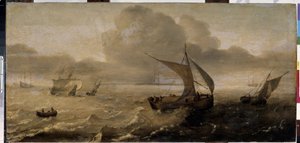 La tempesta in mare
