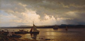 Dal fiordo di Oslo da Hans Gude