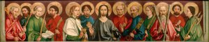 Cristo e i dodici apostoli da Hans Haider