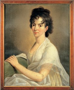 Austria, ritratto di Costanze Weber, moglie di Wolfgang Amadeus Mozart da Hans Hansen