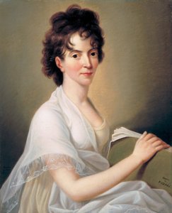 Constanze Mozart nata Weber 1763-1842, moglie di W.A. Mozart, 1802