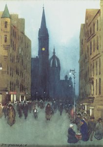 High Street, Edimburgo da Hans Hansen