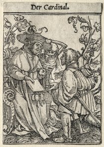 Danza della Morte: Il Cardinale da Hans Holbein