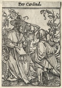 Danza della Morte: Il Cardinale da Hans Holbein