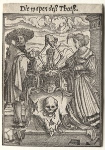 Danza della Morte: Lo Stemma della Morte da Hans Holbein