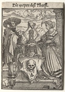 Danza della Morte: Lo Stemma della Morte da Hans Holbein