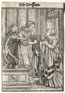 Danza della Morte: La Contessa da Hans Holbein