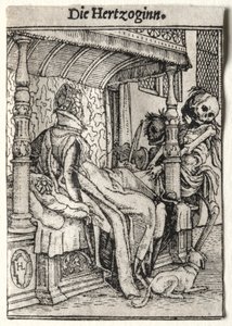 Danza della morte: La duchessa da Hans Holbein