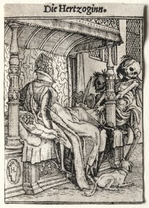 Danza della morte: La duchessa da Hans Holbein