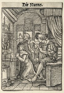 Danza della Morte: La suora da Hans Holbein