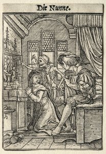 Danza della Morte: La Suora da Hans Holbein