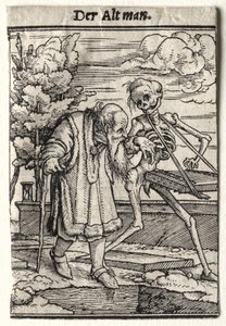 Danza della morte: Il vecchio da Hans Holbein