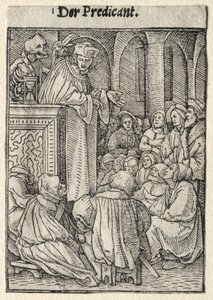 Danza della Morte: Il Predicatore da Hans Holbein