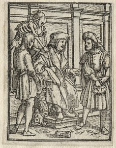 La danza della morte: Il giudice da Hans Holbein