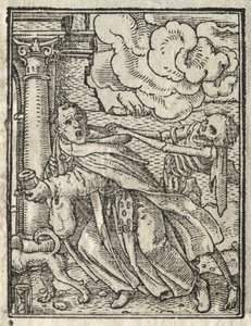 La danza della morte: Il frate mendicante; La suora da Hans Holbein