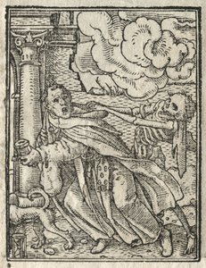 La danza della morte: Il frate mendicante, La suora da Hans Holbein