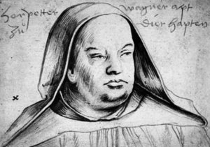 Ritratto di Peter Wagner, abate di Thierhaupten