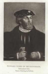 Edward Duca di Buckingham da Hans Holbein der Jüngere