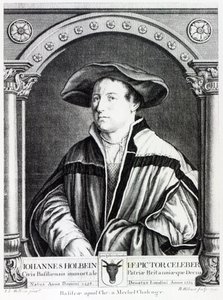 Hans Holbein il Giovane, inciso da Bartholomaus Huebner, 1790