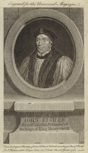 John Fisher, Vescovo di Rochester, decapitato durante il regno di Enrico VIII da Hans Holbein der Jüngere