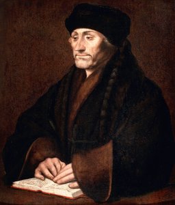 Ritratto di Desiderius Erasmus da Hans Holbein der Jüngere
