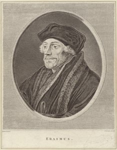 Ritratto di Desiderius Erasmus da Hans Holbein der Jüngere