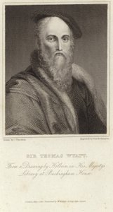 Ritratto di Sir Thomas Wyatt da Hans Holbein der Jüngere