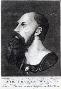 Ritratto di Sir Thomas Wyatt il Giovane (c.1521-54) inciso da Ogborn, 1775 da Hans Holbein der Jüngere