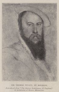 Sir Thomas Wyatt da Hans Holbein der Jüngere