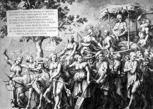 Il trionfo della povertà da Hans Holbein der Jüngere
